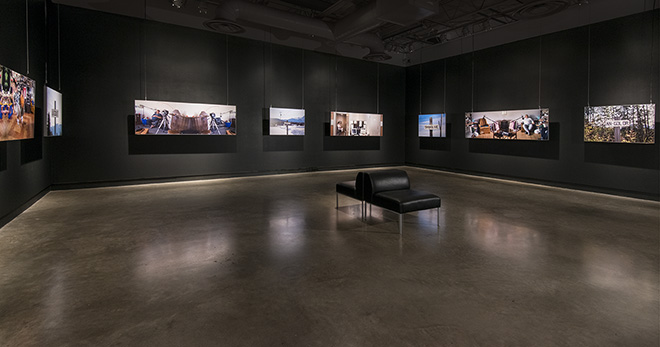 Anspayaxw installation, Surrey Art Gallery