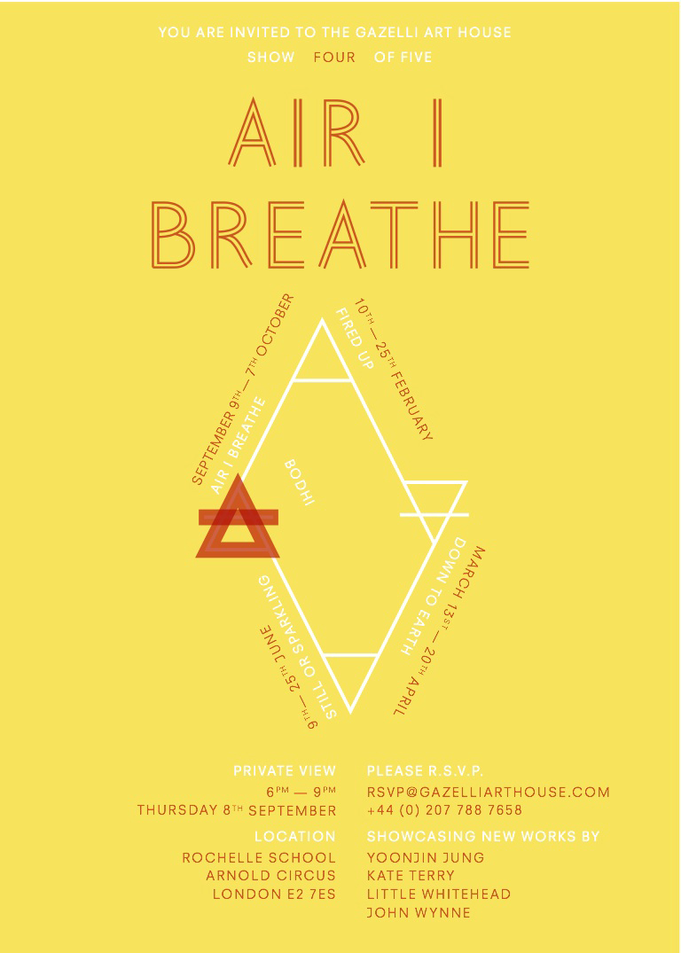 The Air I Breathe — invitation